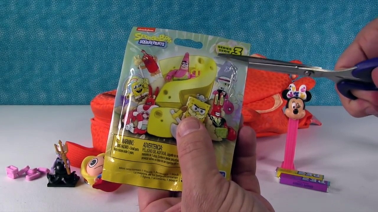 Disney Finding Dory Hank Surprise Backpack Blind Bag Opening | Shopkins MLP Lego | PSToyRe