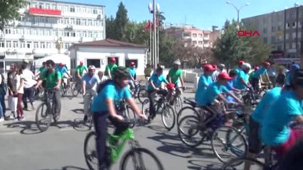 Adıyaman'da Sağlıklı Yaşam İçin Pedal Çevirdiler