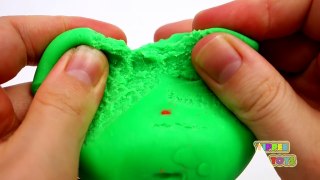 Play Doh Surprise Eggs and Toys for Children