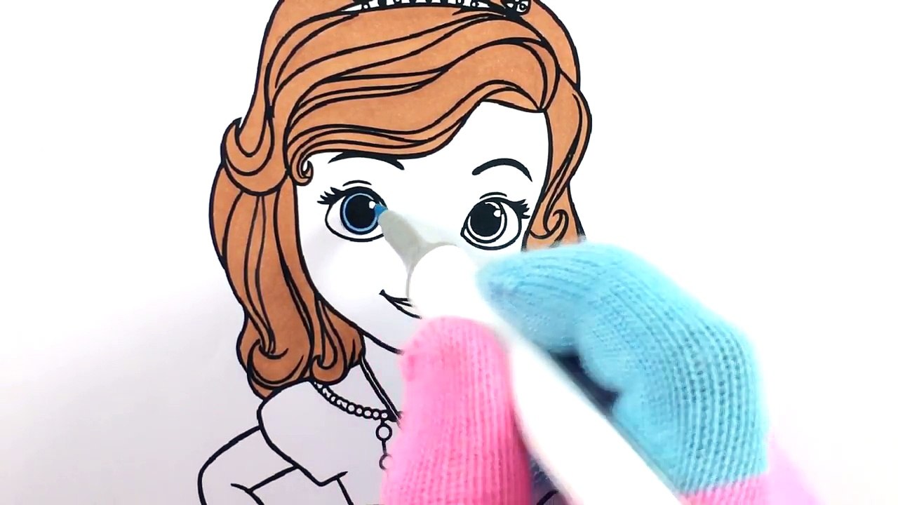 Sofia the First Coloring Pages for Kids | Color...