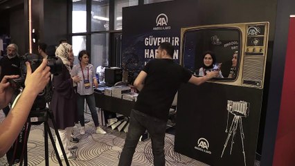 'Geleceğim Sosyal Bilimler Zirvesi'nde AA standına ilgi - İSTANBUL