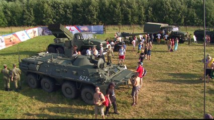 Russian army showcases heavy metal at Nashestvie rock festival