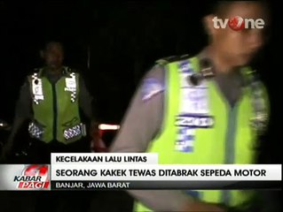 Tak Gunakan Lampu, Seorang Kakek Tewas Tertabrak Motor