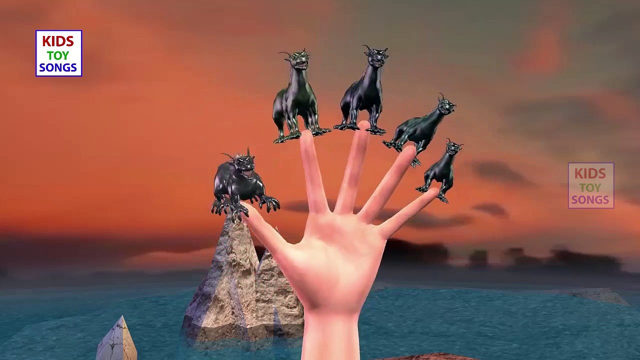 #360Video Finger Family Children Nursery Rhyme | Dragon 3D Finger Family #360Videos For Ch
