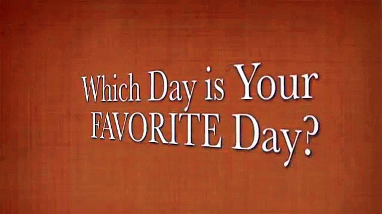 Days of the Week Song