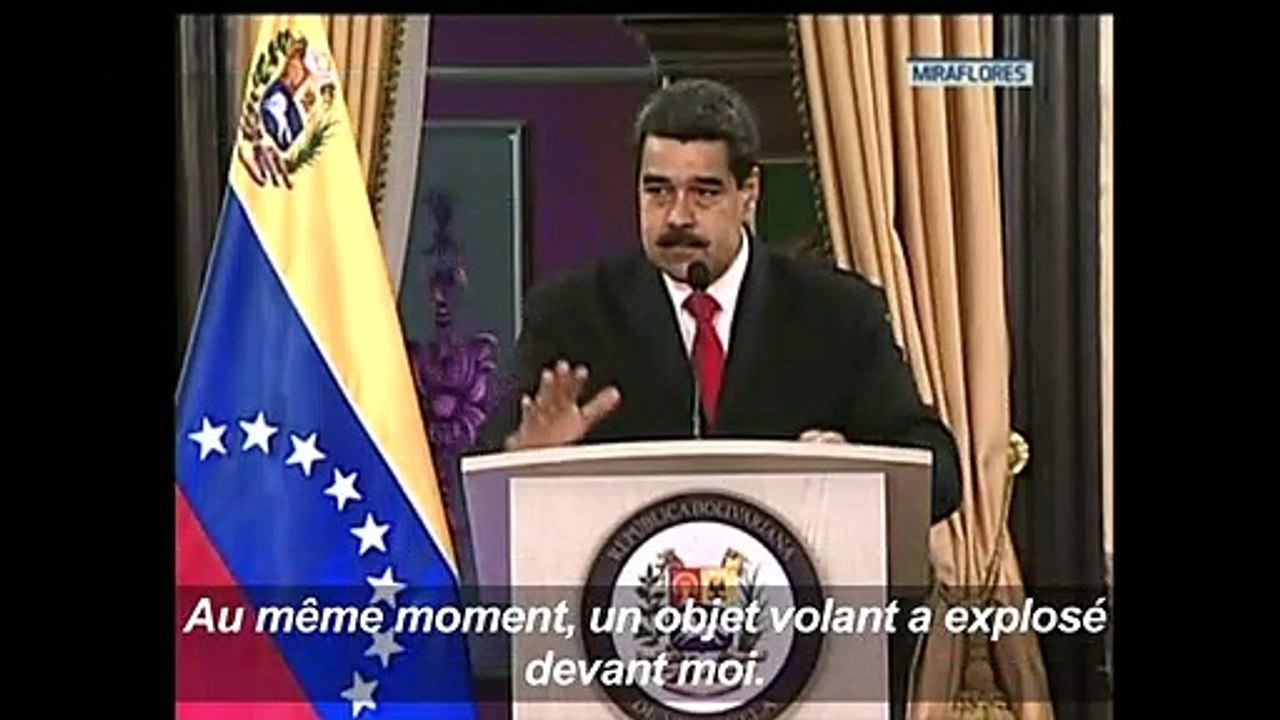 Venezuela: Maduro dit avoir échappé à un attentat