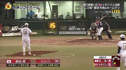 世界ソフトボール  2018年8月05日 Part 2