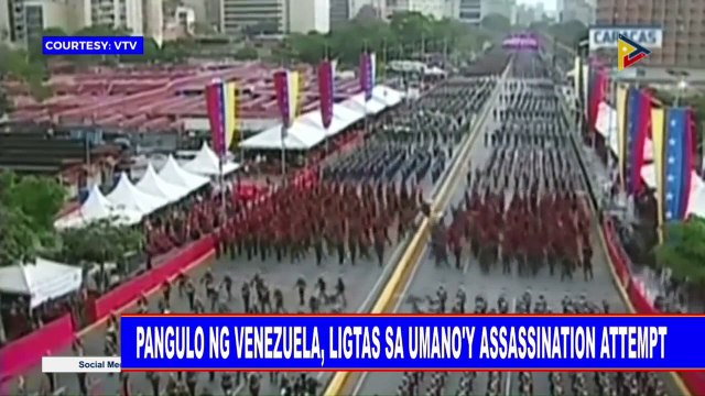 GLOBALITA | Pangulo ng Venezuela, ligtas sa umano’y assassination attempt