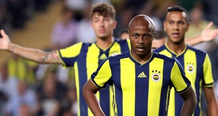 Fenerbahçe'de Ayew Sakatlığı Nedeniyle Antrenmana Katılmadı