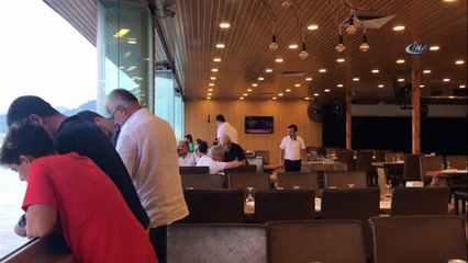 Kendin tut, kendin ye... Rize’deki bu balık lokantasında balıkları müşteriler yakalıyor