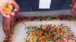 POPPING GIANT BALLOONS FILLED WITH ORBEEZ CHALLENGE - GIANT ORBEEZ VS TINY ORBEEZ
