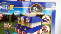Robocar Poli Rescue Center Headquarters Playset 로보카 폴리 w Roy Amber Helly Unboxing Demo Rev
