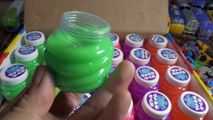 Bottle slime × 24 Thomas the Tank Engine toys video for children