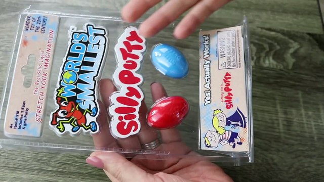 THE WORLDS SMALLEST TOYS! MINI SLILLY PUTTY, BARBIE, VACUUM, ETCH N SKETCH!