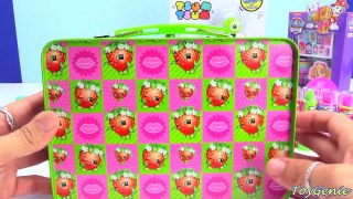 Shopkins Lip Balm and Strawberry Kiss Tin Surprises with Tsum Tsums