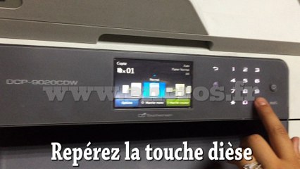 Apprendre à réinitiliser la courroie d'une imprimante DCP 9020