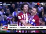 Deportivo La Coruna Tahan Imbang Atletico Madrid
