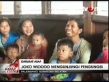 Jokowi Temui Pengungsi Kabut Asap Palembang di Rumah Singgah