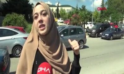 Sınava geç kalan öğrenciler isyan etti