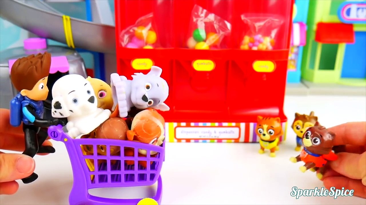 Learn Colors with Paw Patrol Gumballs
