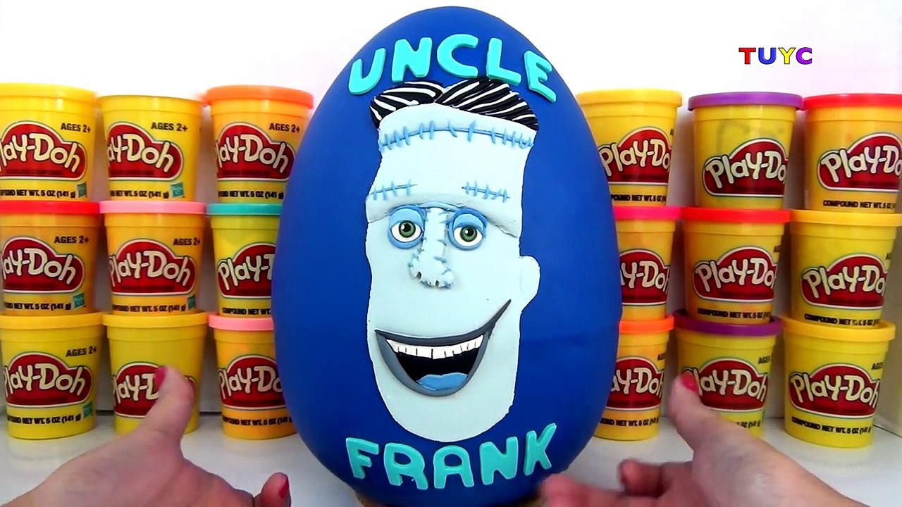 Hotel Transylvania 2 FRANKENSTEIN Play doh Egg Surprise