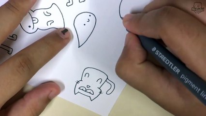 How To Draw Cute Doodle Charers/Cartoons