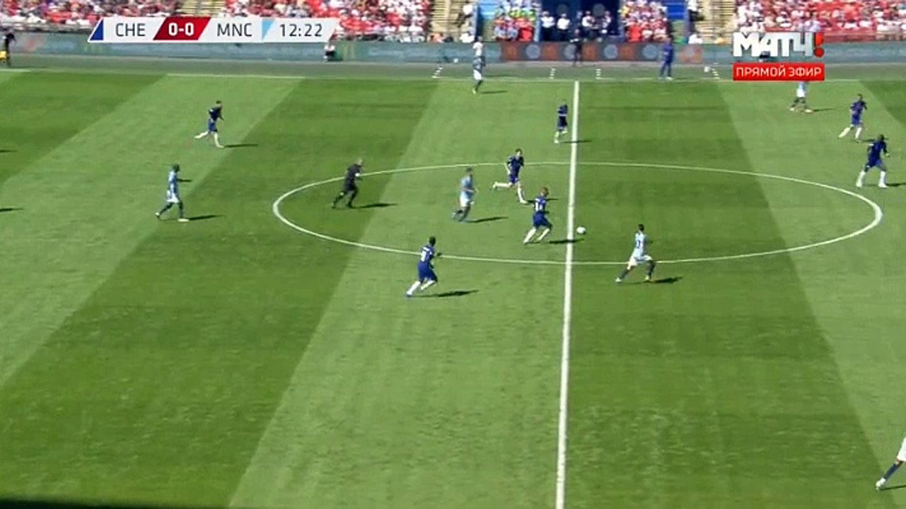 Sergio Aguero Goal HD - Chelsea 0-1 Manchester City 05.08.2018