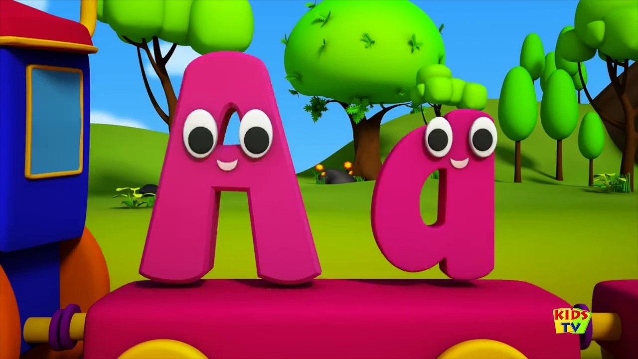 ABC Train | Learning Street With Bob The Train | Alphabet Rhymes For ...