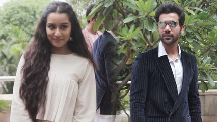 Shraddha Kapoor & Rajkummar Rao Spotted during Stree promotion; Watch UNCUT VIDEO | FilmiBeat