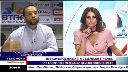 Ο Κ. Χαλιορής σχολιάζει την επικαιρότητα στο Star K.E.