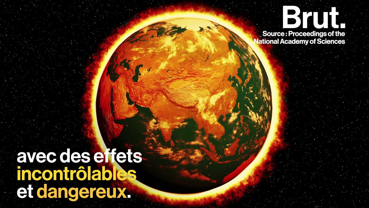 Notre planète pourrait devenir une étuve