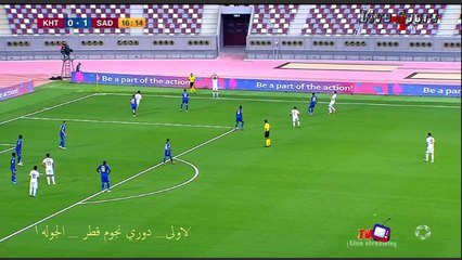 2018-08-05 دوري نجوم قطر مباراخ نادي تاسد القطري والخريطيات الجوله الاولى المرحله الاولى  الشوط الاول