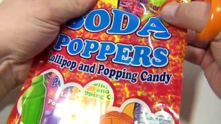 Soda Poppers Lollipop and Popping Candy Dollar Store Treats
