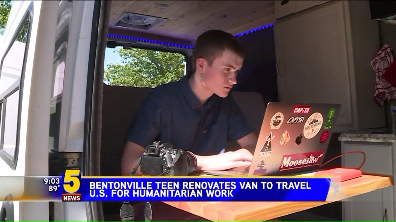 Arkansas Teen Plans to Spend Gap Year Travelling U.S. Doing Humanitarian Work