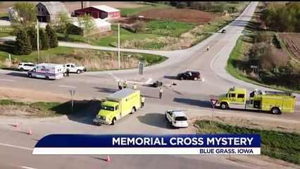 Family of Motorcycle Crash Victim Confronts Man Who Dug Up Roadside Memorial Crosses