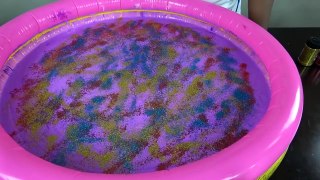 Super Fluffy Pool Full Of DIY Slime