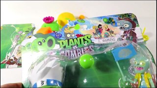Plants vs ZOmbies PVZ 2GW2 compilations Toys PlayClayTV Aliexpress toy for Kids funny batt