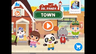 Dr. Panda Town Part 1 iPad app demo for kids Ellie
