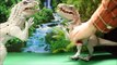 New Hybrid Indominus Rex vs Indominus Rex Jurassic World Dinosaur Battles WD Toys