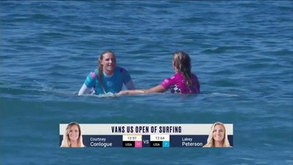 Adrénaline - Surf : Vans US Open of Surfing - Women's CT, Women's Championship Tour - Quarterfinal heat 4