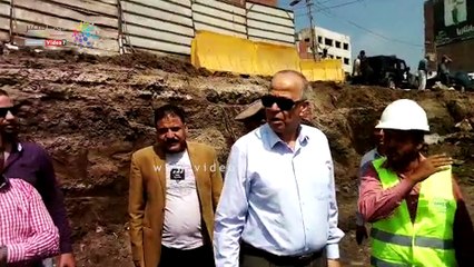 محافظ القليوبية يتفقد مستشفى كفر شكر المركزى والكوبرى العلوى