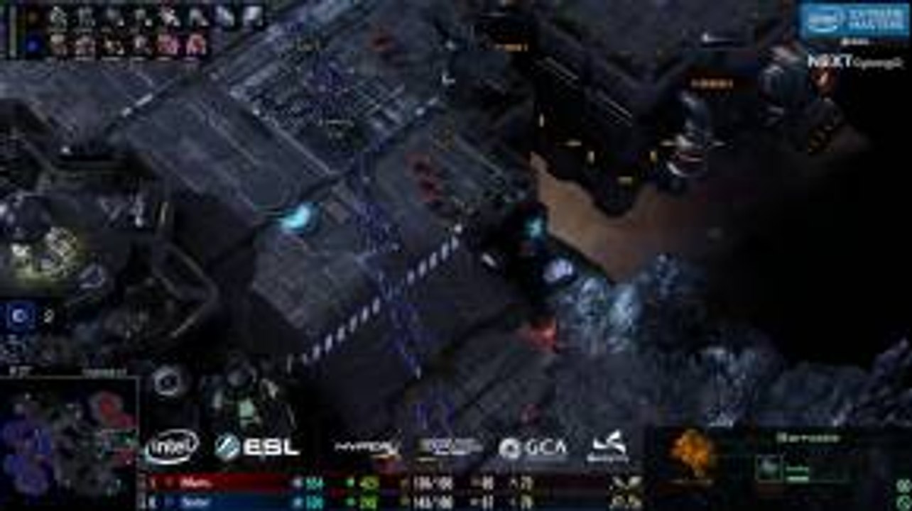 Huge Zergling Counterattack vs Maru