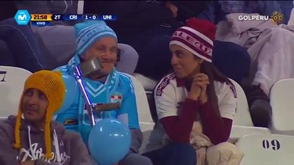 Cristal vs. Universitario: la imagen del partido que se viralizó en redes