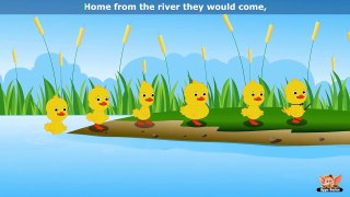 Six Little Ducks – Nursery Rhyme with Karaoke