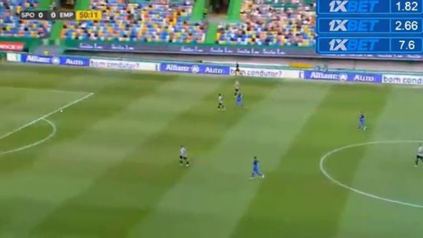 Josip Mišić Goal HD - Sporting (Por) 1-0 Empoli (Ita) 05.08.2018