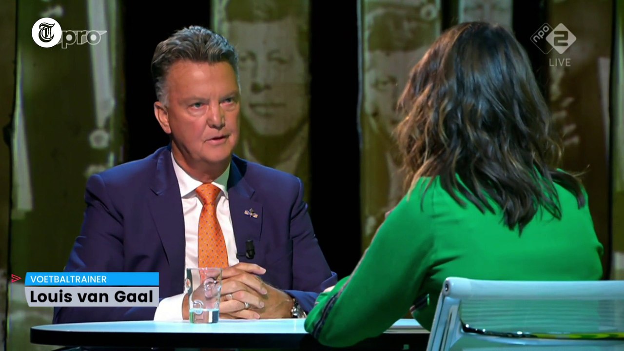 Ondeugende flirtpoging Van Gaal tijdens Zomergasten