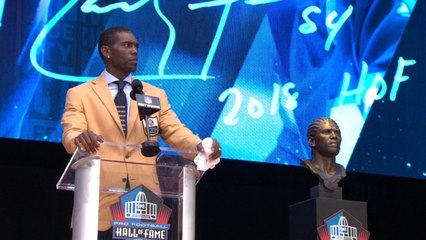 The best moments from Randy Moss' Pro Football Hall of Fame speech