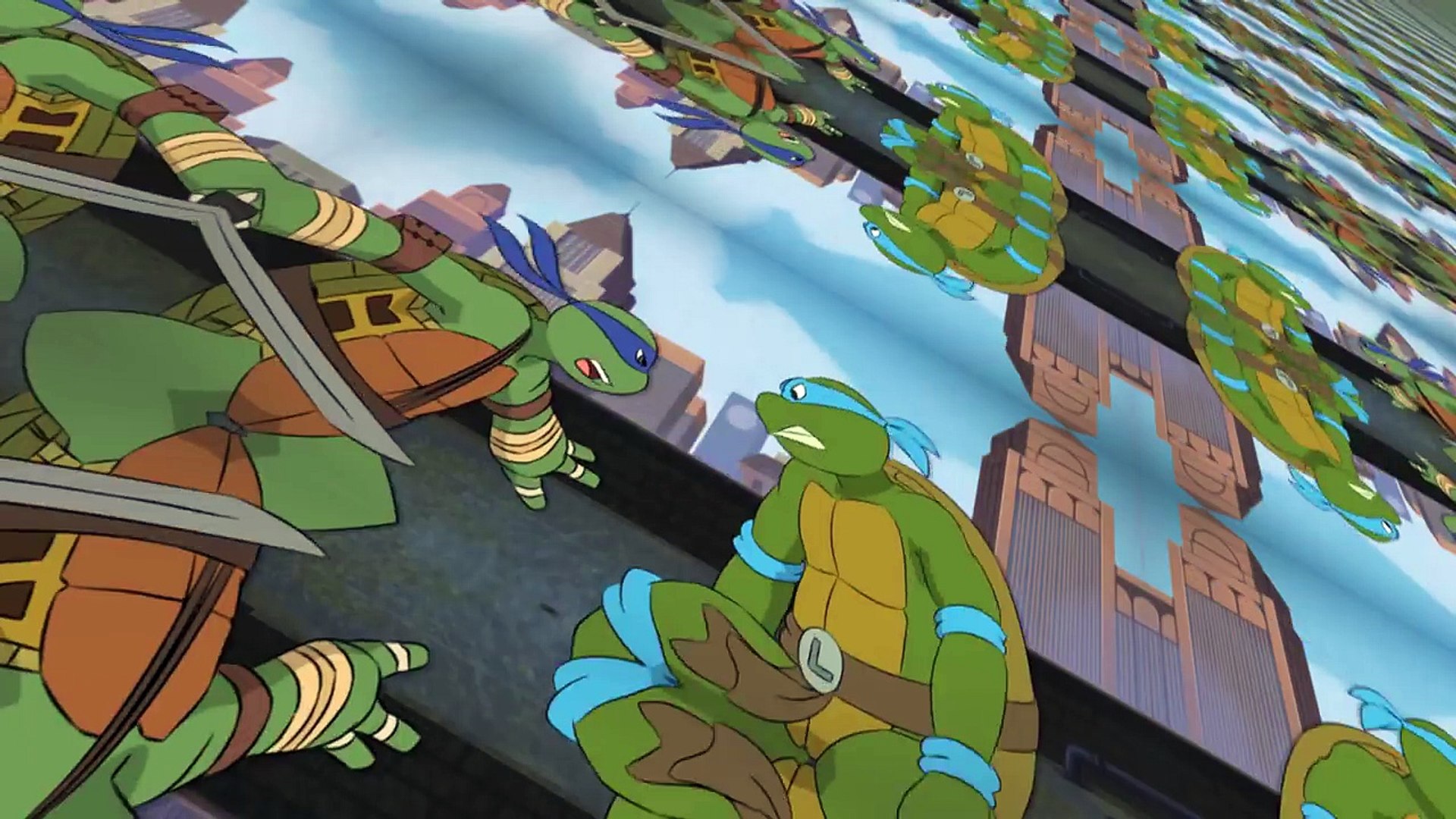 TMNT | Turtles Meet Turtles: The Trans Dimensional Remix | Nick