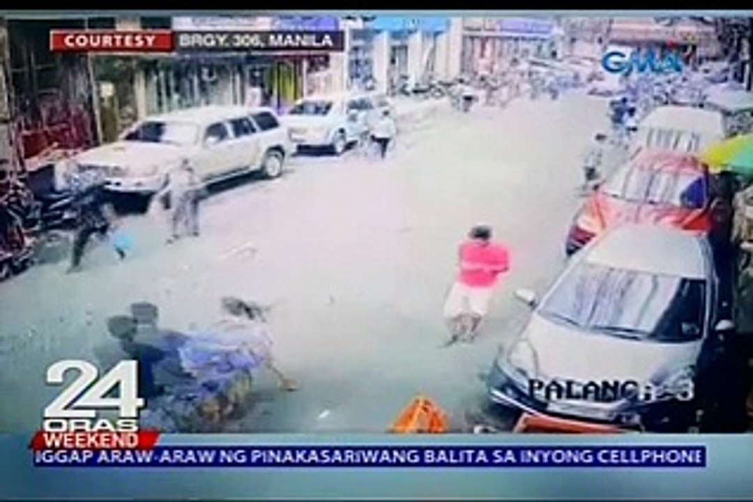 Batang babae, nabundol ng nakabisikletang may dalang tubig