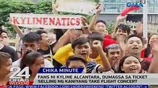Fans ni Kyline Alcantara, dumagsa sa ticket selling ng kaniyang Take Flight concert